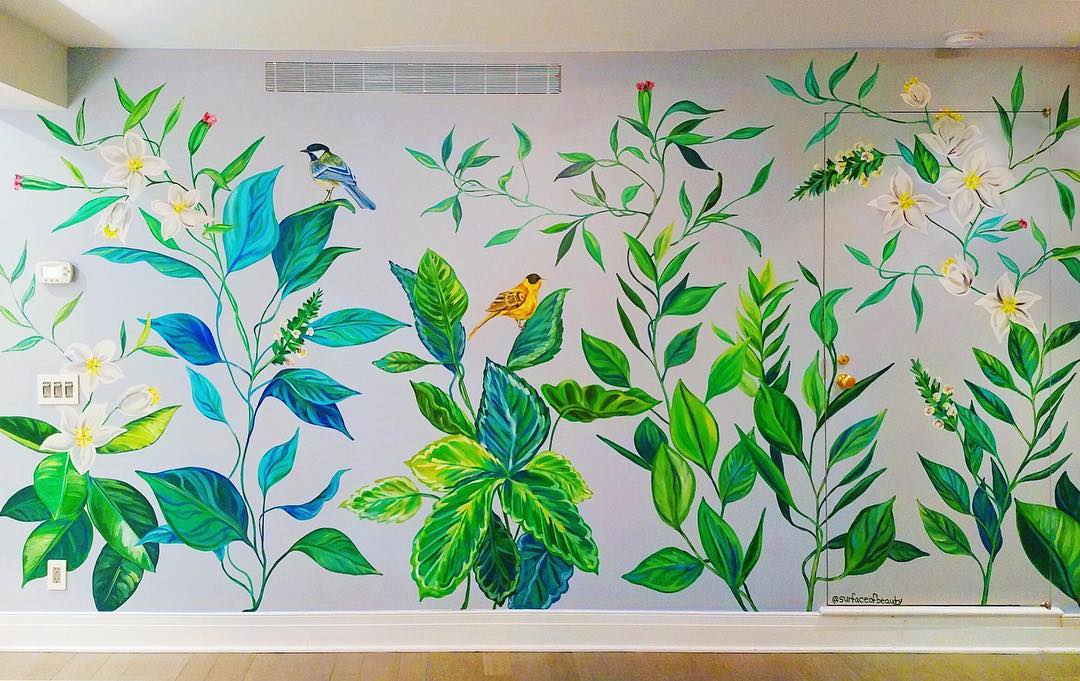 How Can Floral Murals Bring Natural Elements Inside Your Home?