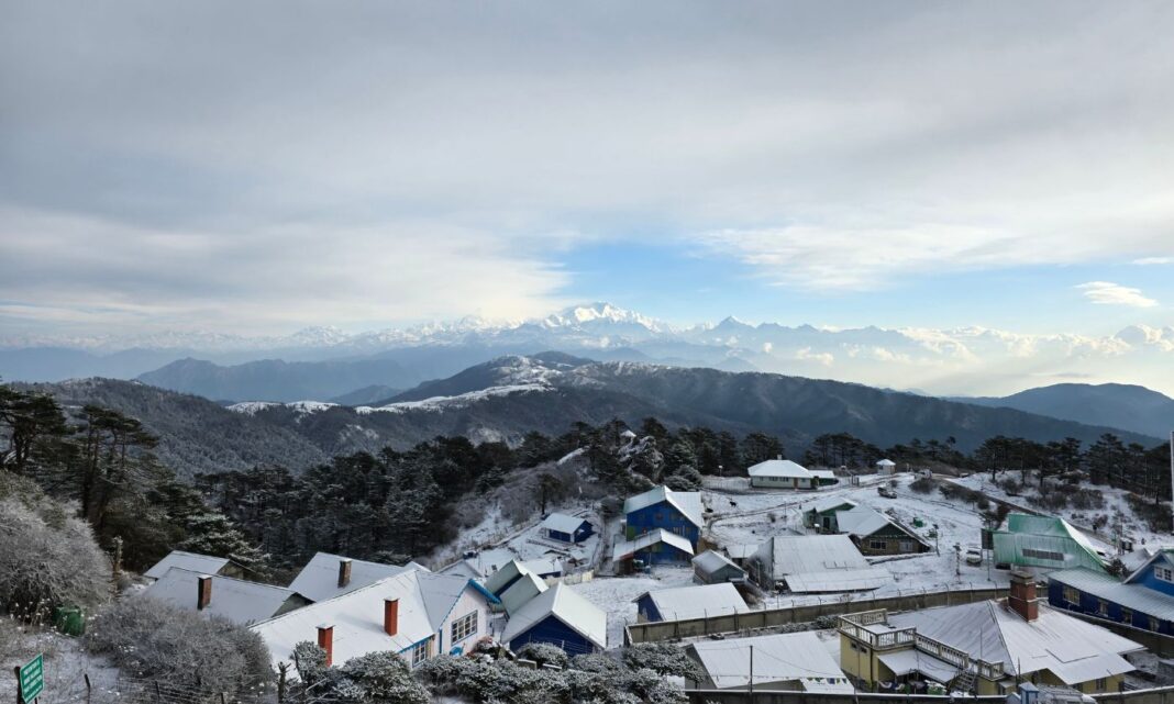 Sleeping Buddha from Sandakphu