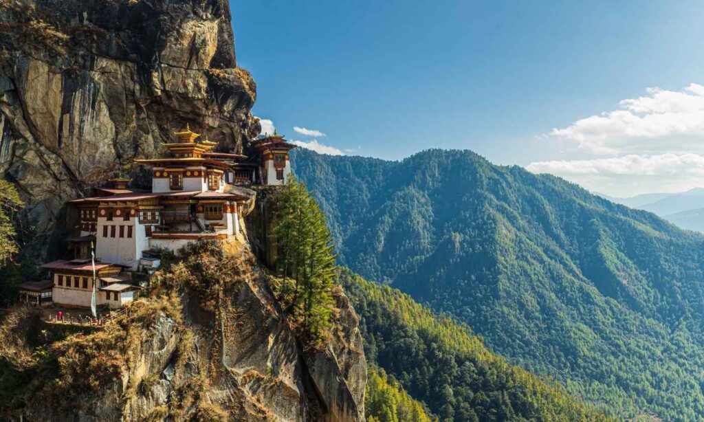 Tigers Nest Monastery in Bhutan