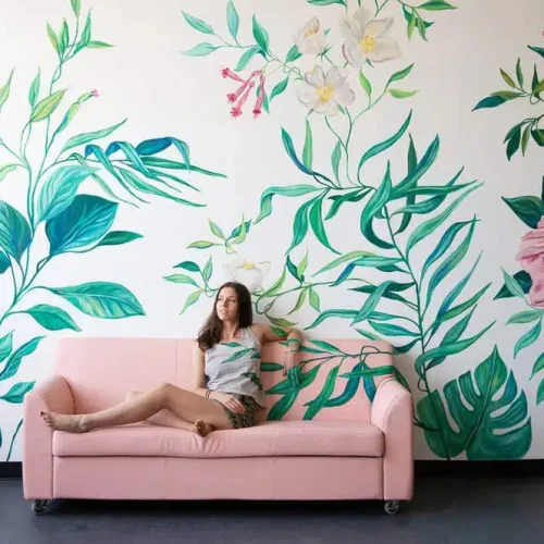 Nature-inspired Flower Mural Designs to Beautify Your Walls